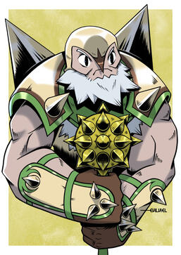 Chesnaught - Colored Line Art