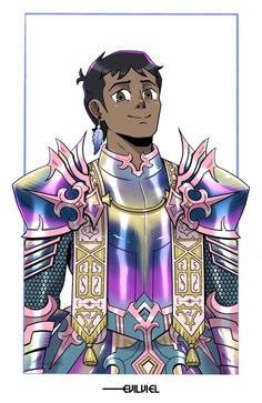 Maki - Colored Line Art