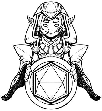 Chosen Juan (Juan Shot) - Line Art